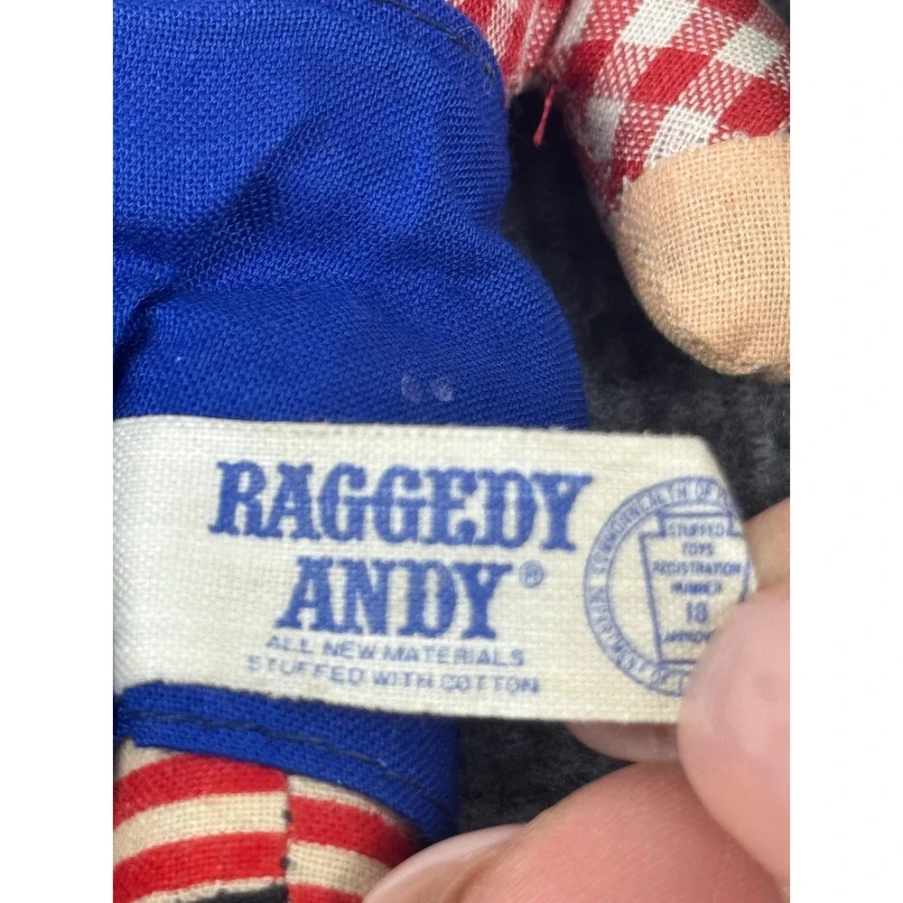 Vtg 70's Knickerbocker Raggedy Ann & Andy 8